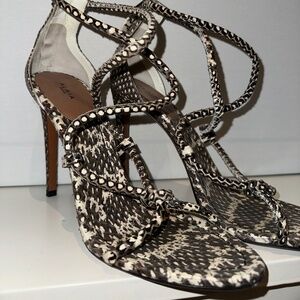 ALAIA Snakeskin Sandals
